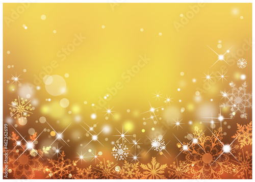 クリスマス_イルミネーション背景