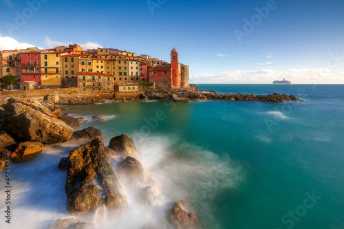 Tellaro is a charming Italian town in the province of Liguria, Italy. A fragment of architecture