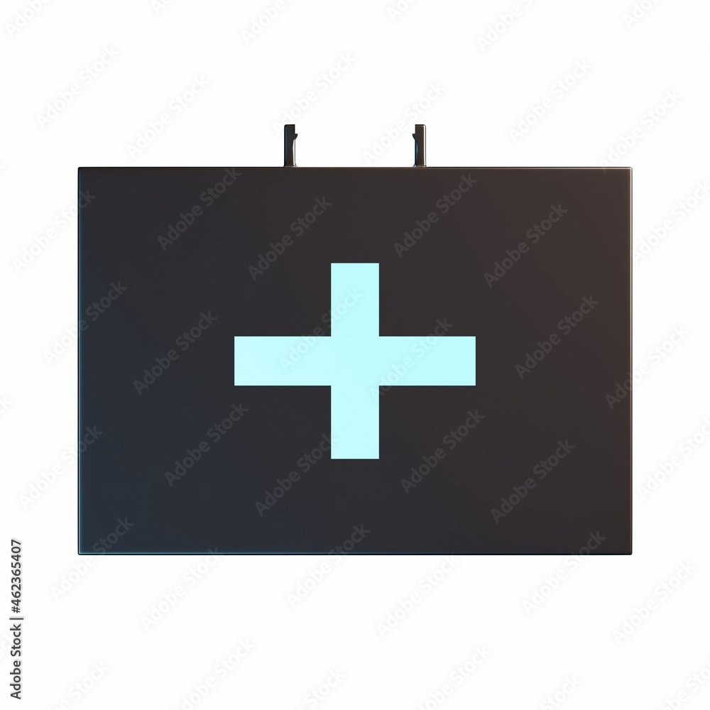 Obraz premium 3D First Aid Illustration