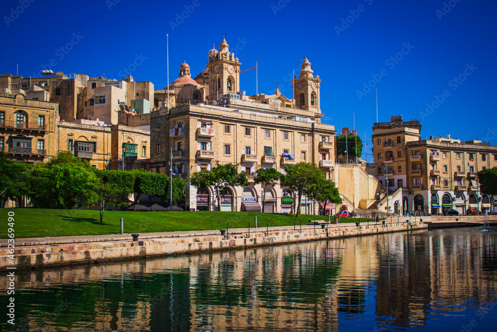 Three cities in Malta