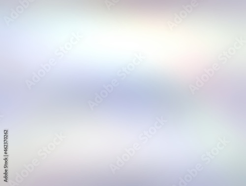 White polished metal texture holographic effect. Light glossy surface empty background. photo