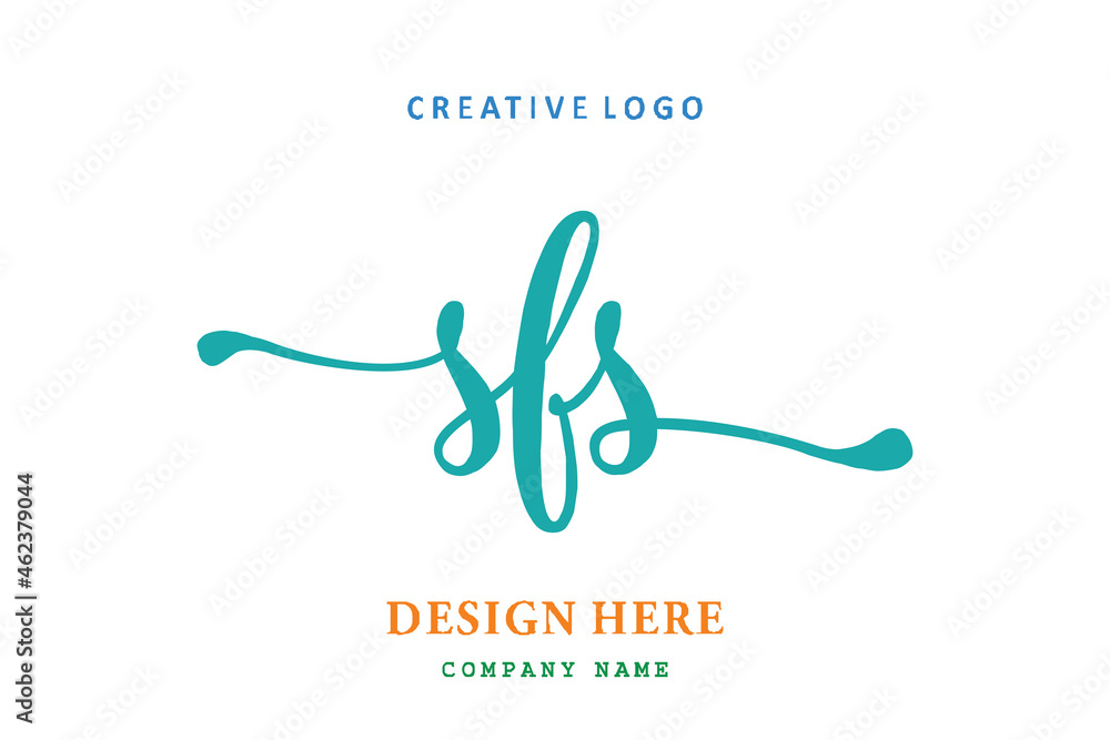 SFS lettering logo is simple, easy to understand and authoritative SFS lettering logo is simple, easy to understand and authoritative