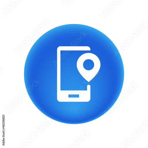 Mobile Location - Sticker