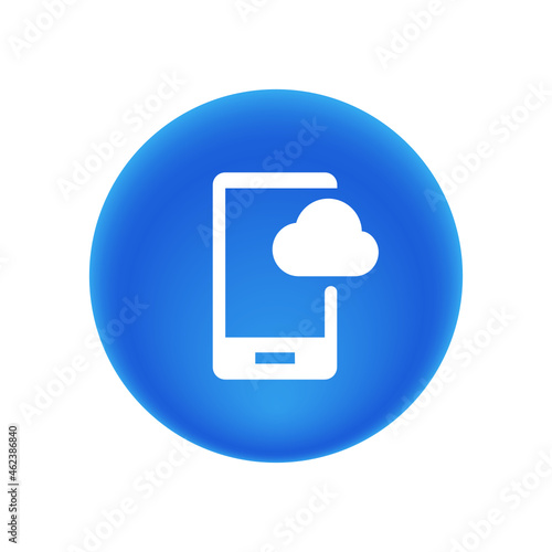 Mobile Cloud - Sticker