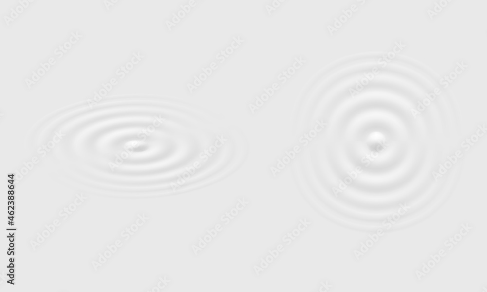 Splash ripple waves water surface. Drop falling on milk. Circles waves on the water. Splash ripple waves water surface. Drop falling on milk. Circles waves on the water.