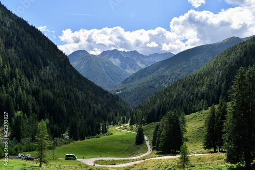 Foto Val di Rabbi, nel parco Nazionale dello Stelvio, Cascate del torrente Saent, tem