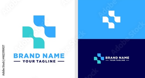 HEALTHCARE LOGO CROSS DIGITAL EDITABLE