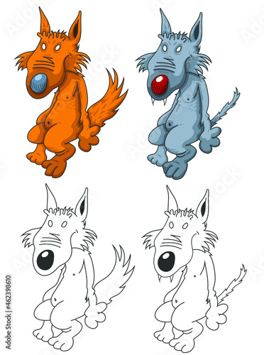 Loup et renard