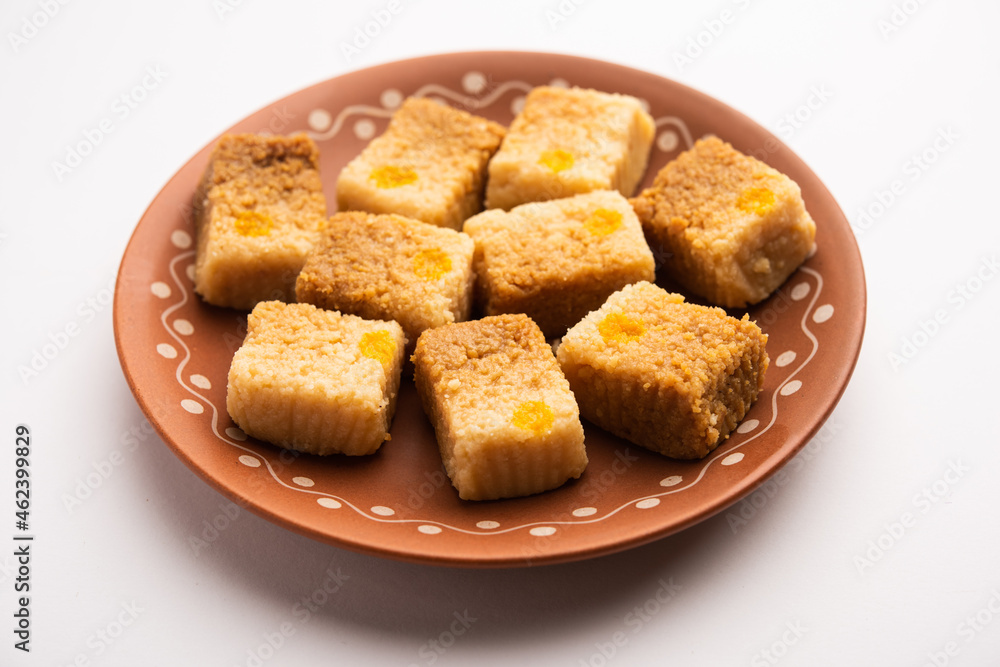 Indian milk cake or alwar ka mawa Indian milk cake or alwar ka mawa
