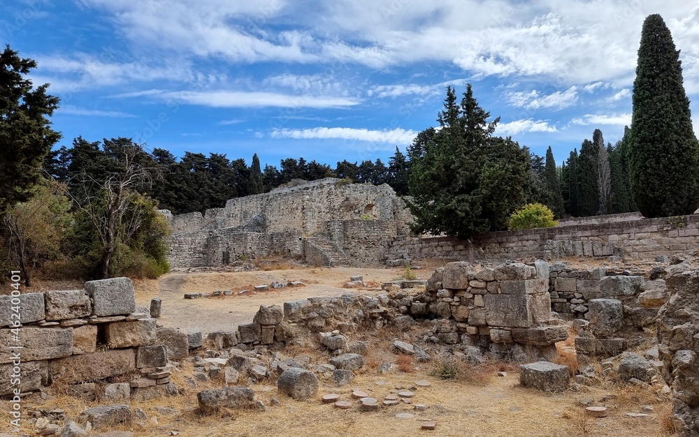 Ruins of the temple of Asclepeion