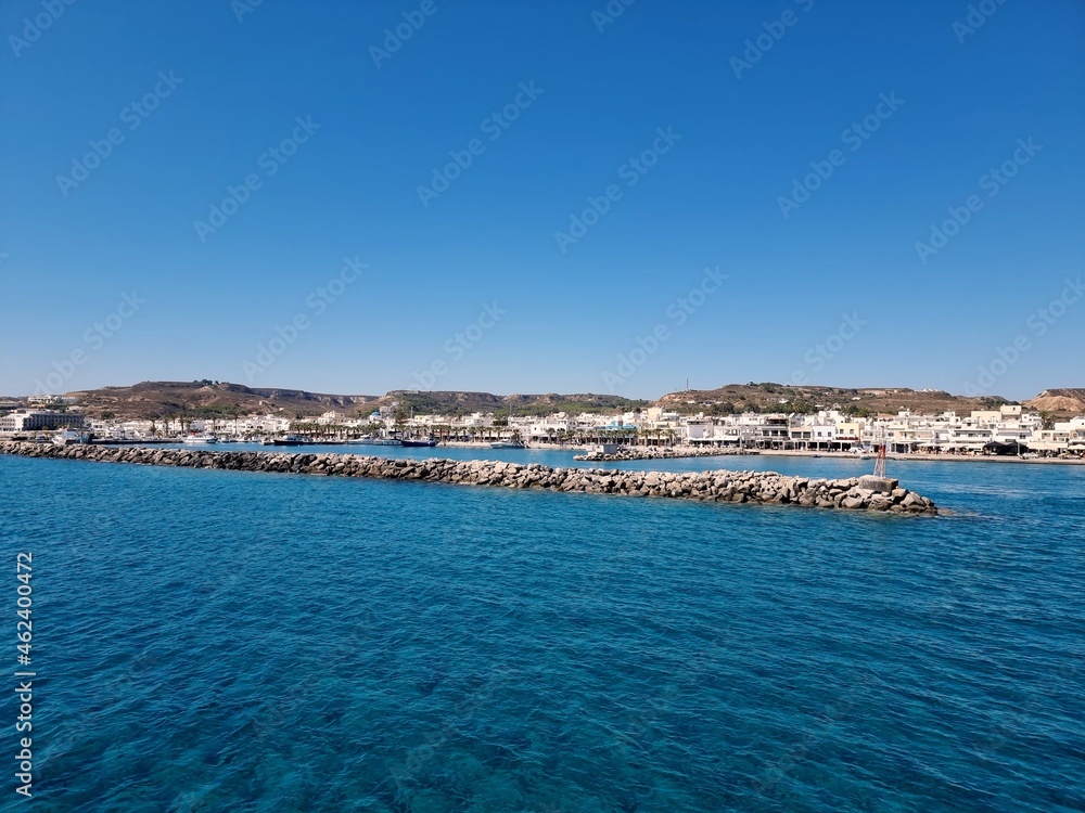 Sea landscape from Kos island