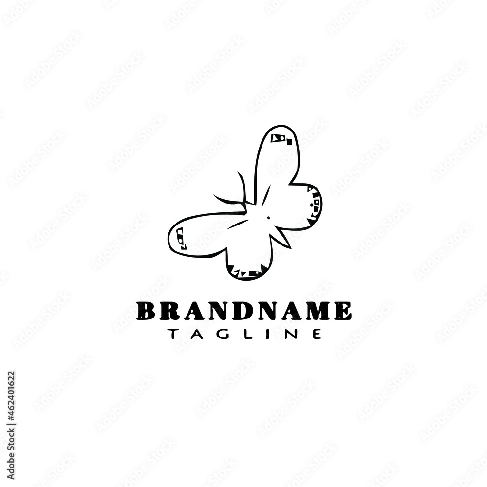 butterfly logo cartoon icon design template animal isolated vector illustration butterfly logo cartoon icon design template animal isolated vector illustration