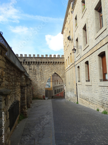 Historic Buldings in Vitoria Gasteiz, North Spain 