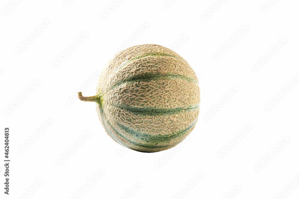 cantaloupe melon isolated on white background. Honey melon or cantaloupe isolated on white background. cantaloupe melon isolated on white background. Honey melon or cantaloupe isolated on white background.