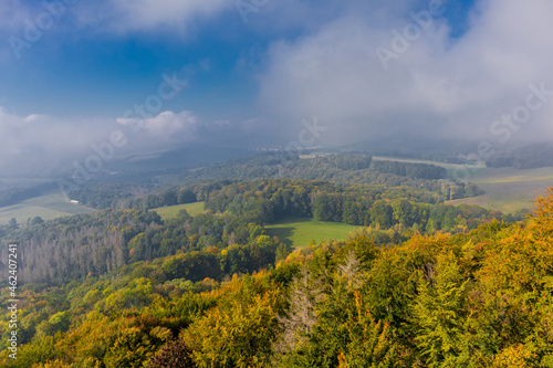 Herbstliche Entdeckungstour entlang der prachtvollen Hörselberge bei Eisenach - Thüringen