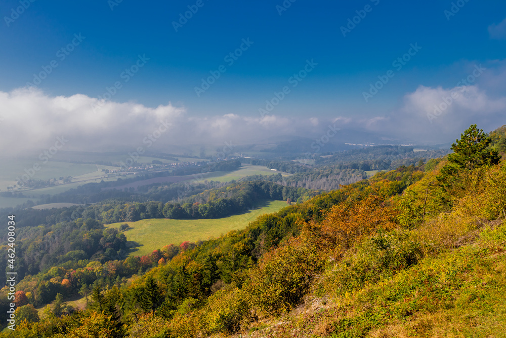 Herbstliche Entdeckungstour entlang der prachtvollen Hörselberge bei Eisenach - Thüringen