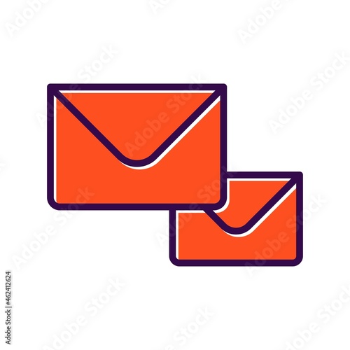 communications Filled Vector Icon Design