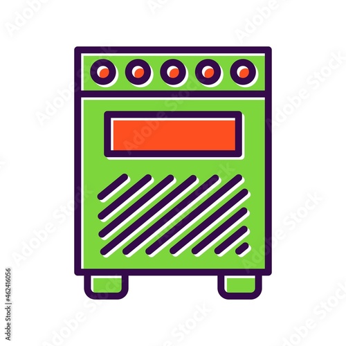 Amplifier Filled Vector Icon Design
