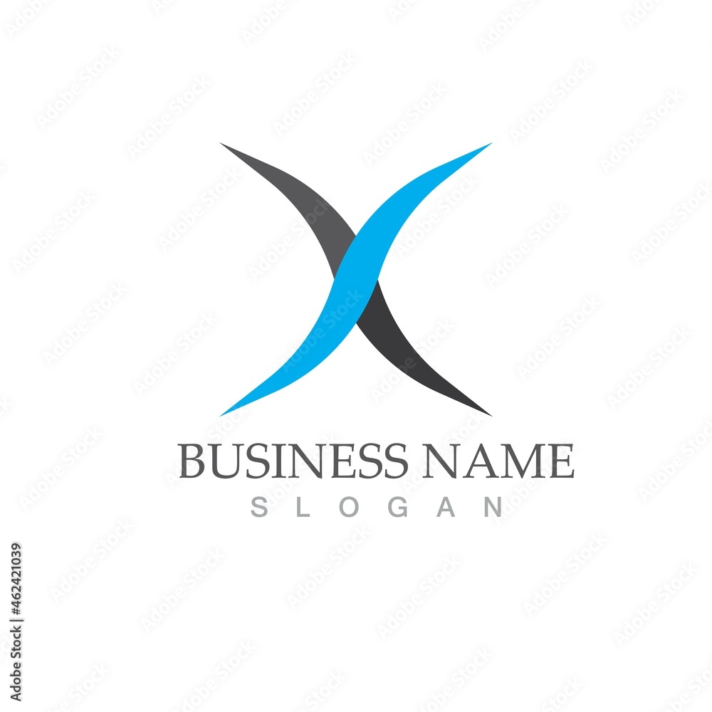 X Letter Logo Template vector icon X Letter Logo Template vector icon