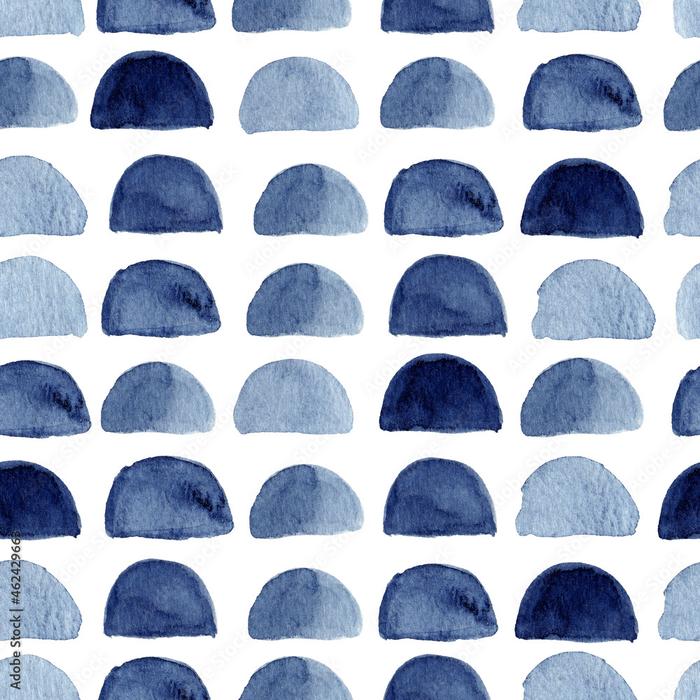 Hand painted watercolor abstract background. Seamless pattern illustration.
