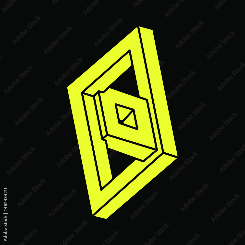 Optical illusion shapes. Optical art objects. Impossible figure. Geometry. Escher paradox. Optical illusion shapes. Optical art objects. Impossible figure. Geometry. Escher paradox.