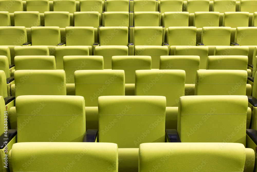 Obraz premium rows of seats in theatre