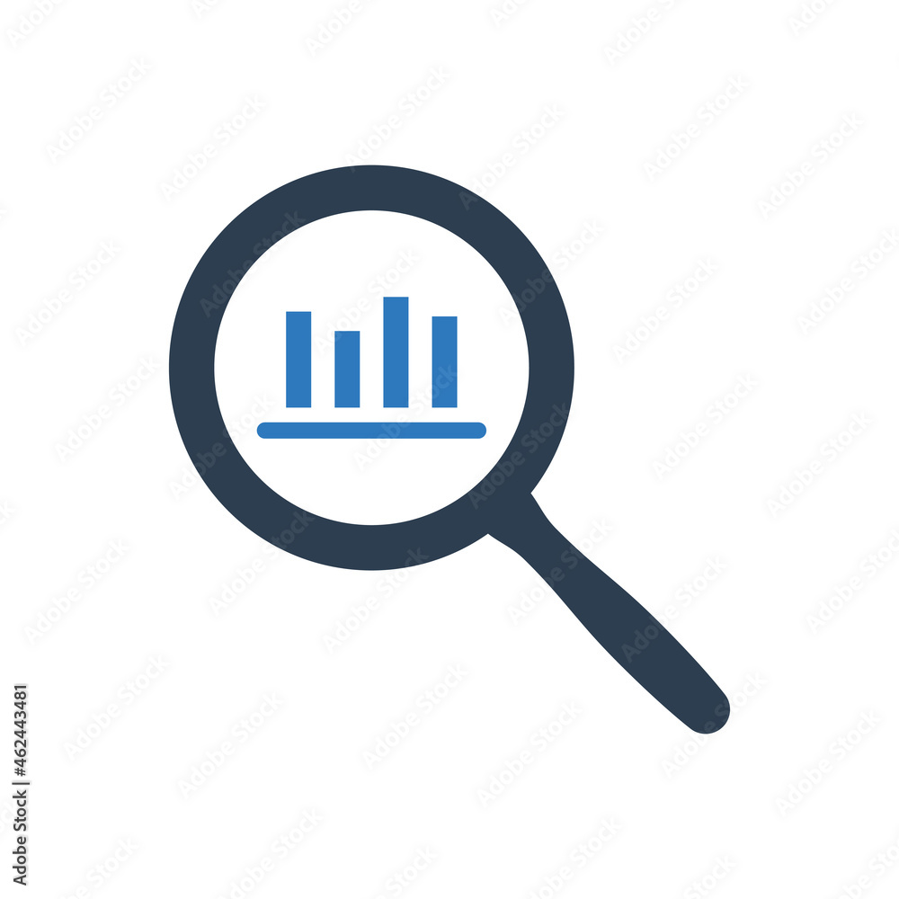 business report search icon business report search icon