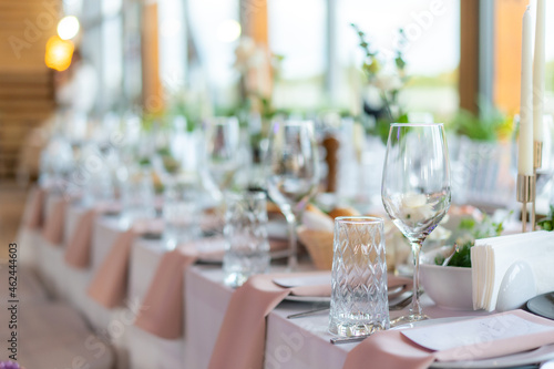 Fotografia wedding table setting