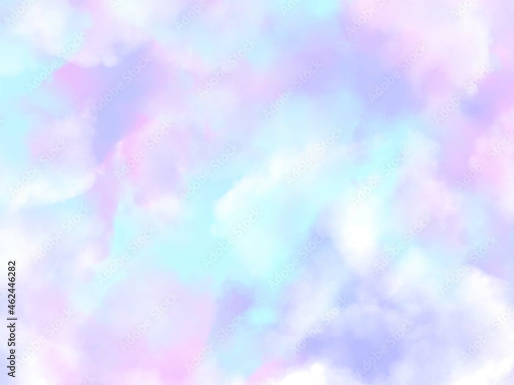 Rainbow soft light cloudy sky pastel texture Rainbow soft light cloudy sky pastel texture