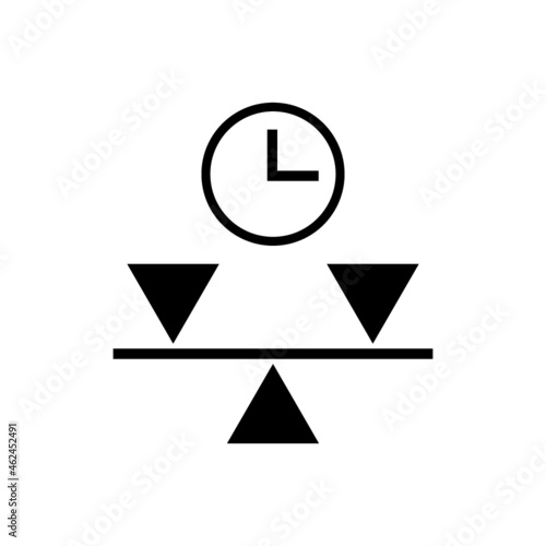 Timeline icon isolated on white background 