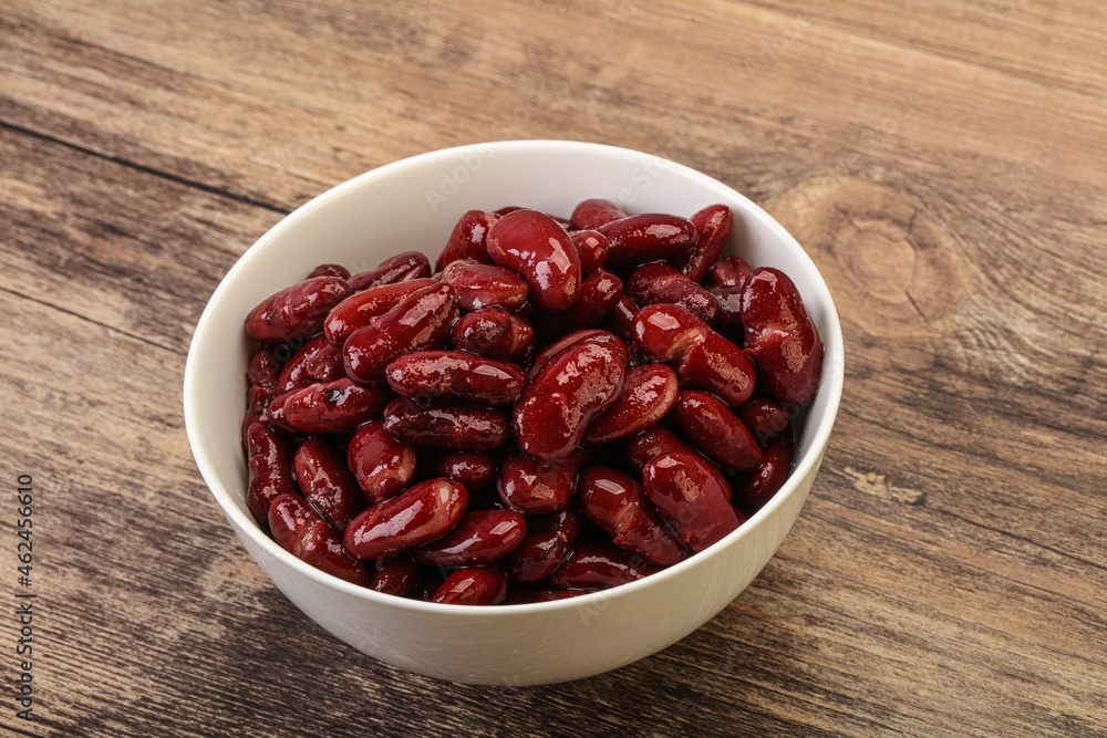Canned red Kidney in the bowl Canned red Kidney in the bowl
