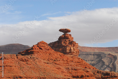 Utah- Close Up of the Famous Mexican Hat Hoodoo