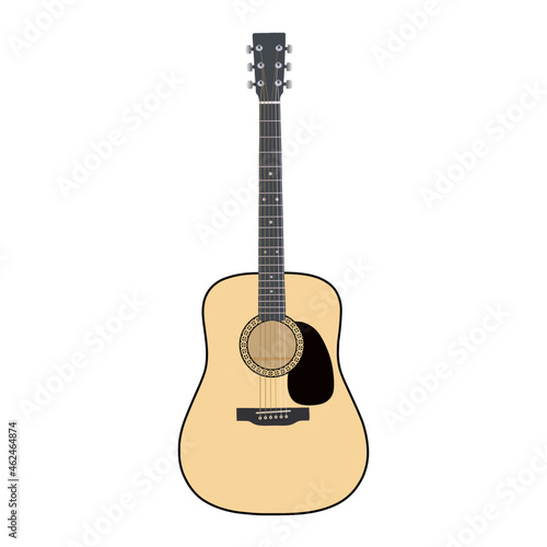 Guitar - six-string acoustic guitar