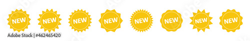 Set of different labels. New labels, sale, discount. Tags, sticker, special offer. Price tags vector.