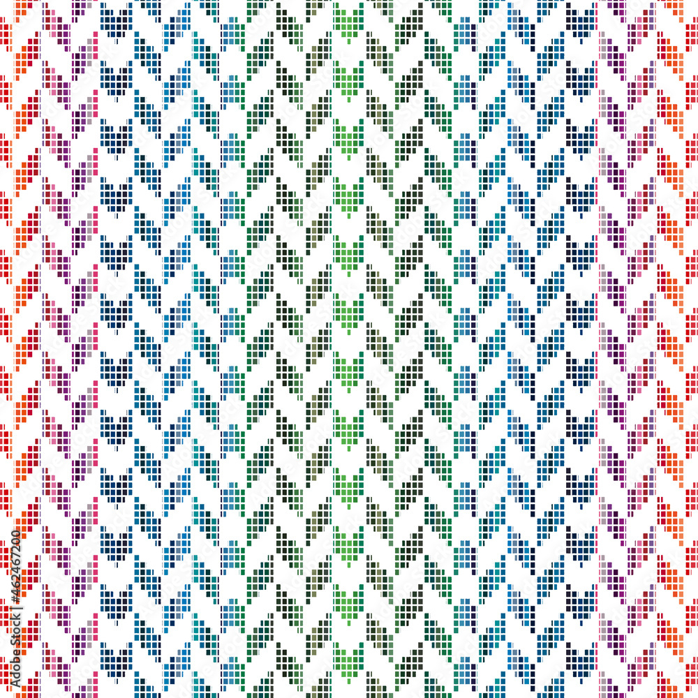 Geometric High definition woven seamless pattern on solid canvas
Geometric High definition woven seamless pattern on solid canvas