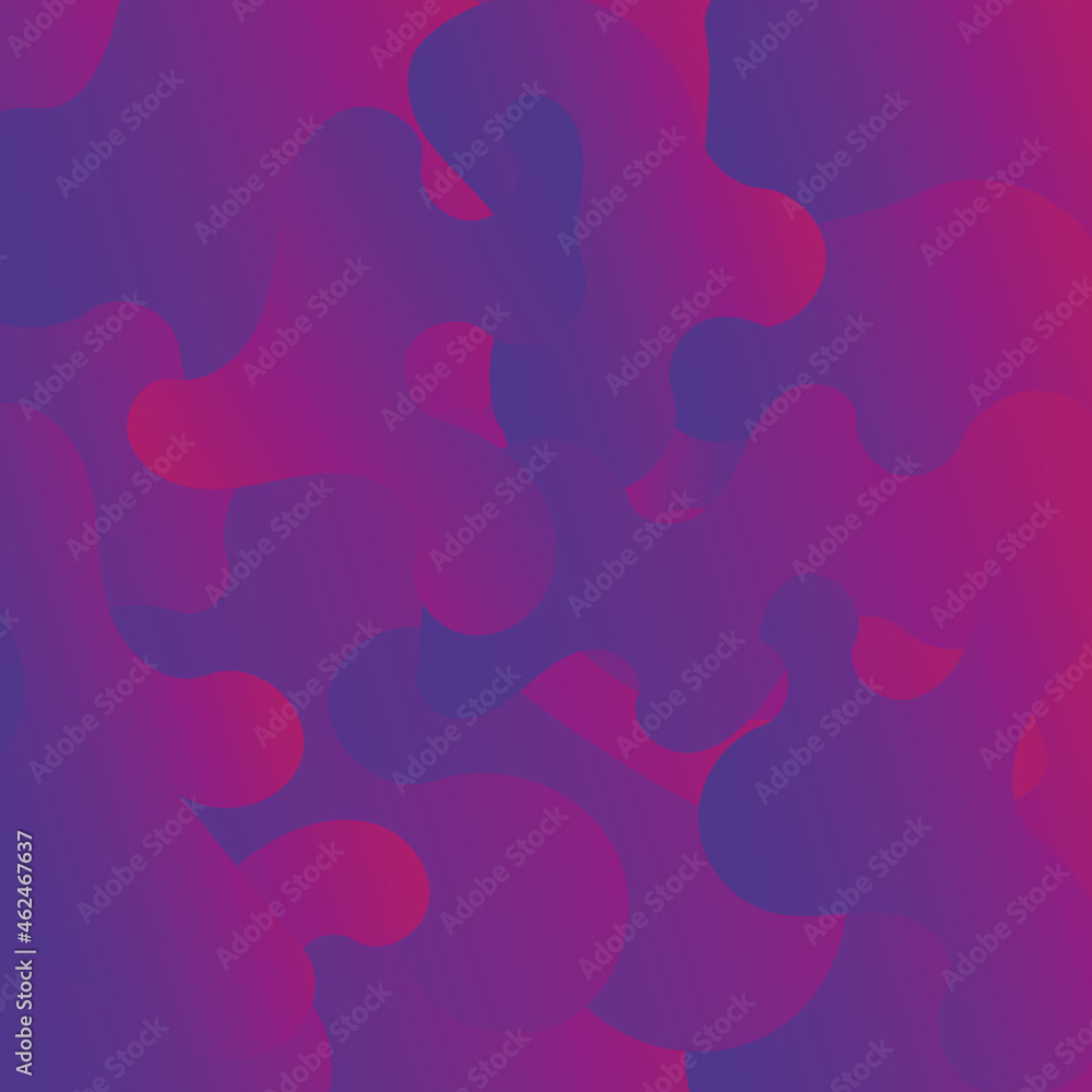 The abstraction of pink-purple bubbles The abstraction of pink-purple bubbles