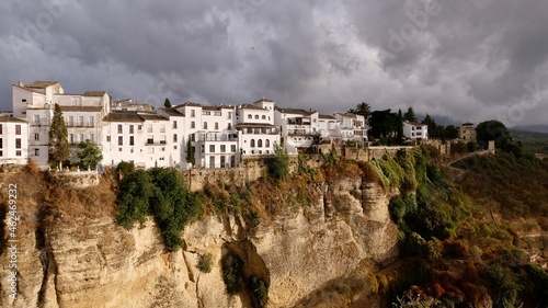 The Houses Of Ronda, Andalusia; Spain photo
