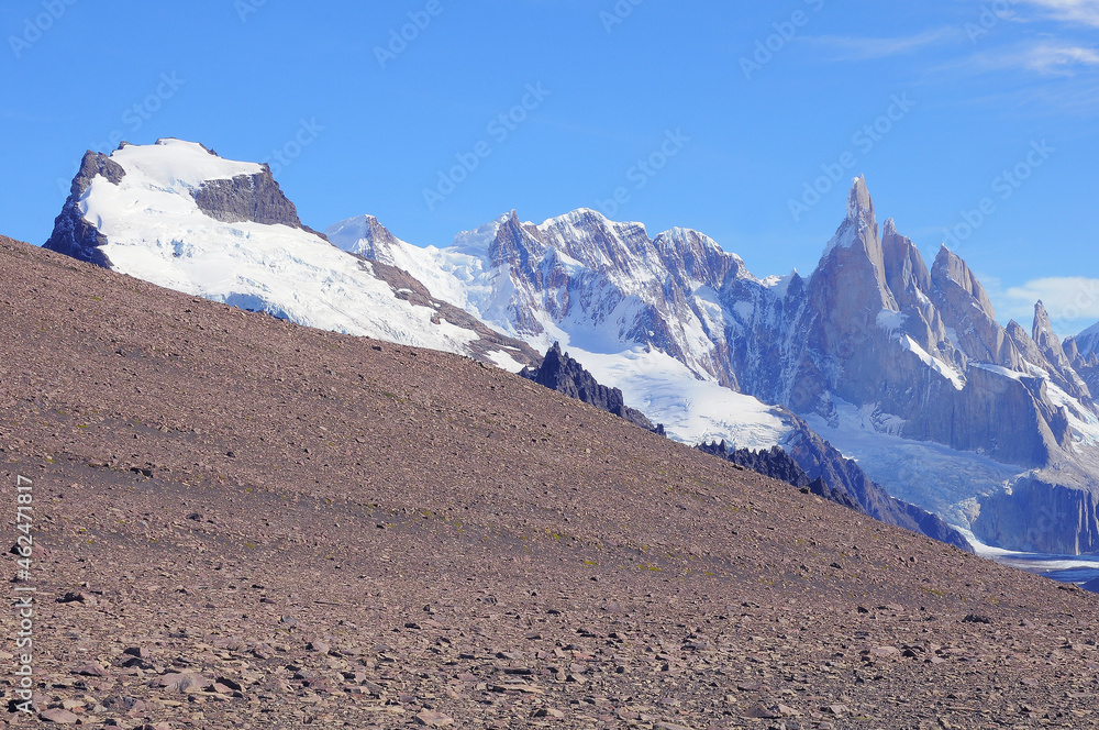 Cerro Torre mountain. Los Glaciares National park.