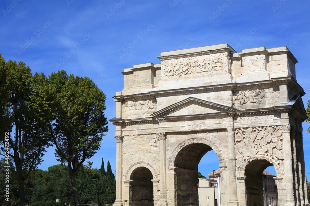 Triumphal arch of Orange, France