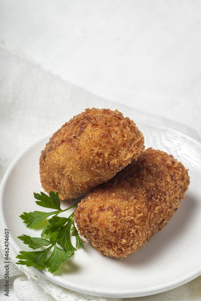 Homemade ham croquettes Homemade ham croquettes