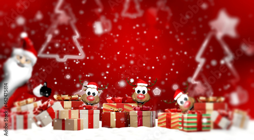 festive Christmas presents ...