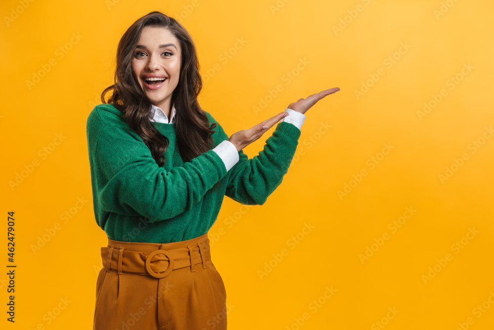 Portrait of a happy smiling casual woman Portrait of a happy smiling casual woman