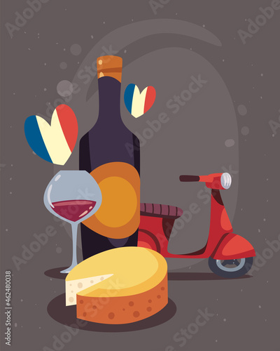poster of french icons