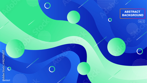 Abstract futuristic background gradient design. Website landing page, homepage template. Vector eps 10