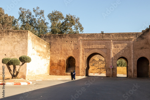Africa Morocco city Meknes old town ancient heritage Islamic culture narrow streets traditional architecture
