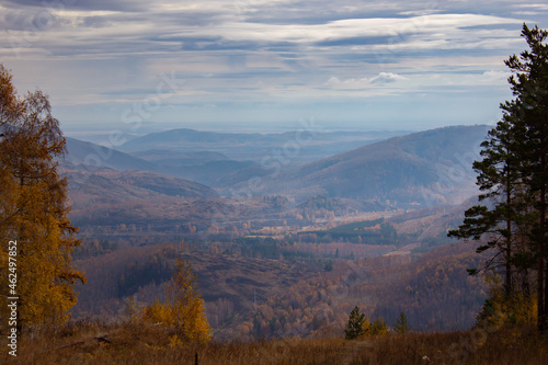 autumn in the mountains