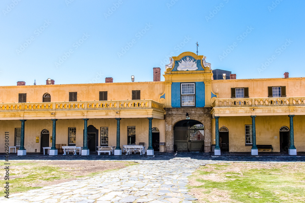 Fototapeta premium Interior of the Castle of Good Hope in Cape Town, South Africa, Africa