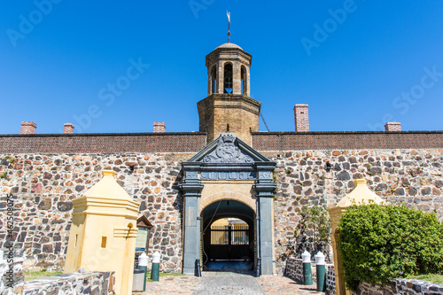 Entrance of the Castle of Good Hope in Cape Town, South Africa
