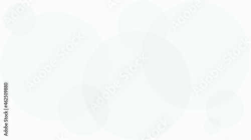 Vector abstract graphic design background. Grey circles overlapping. Copy space. 