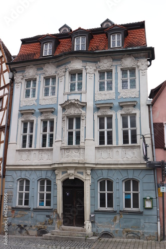 Das Rokokohaus am Weinmarkt in Bad Windsheim.